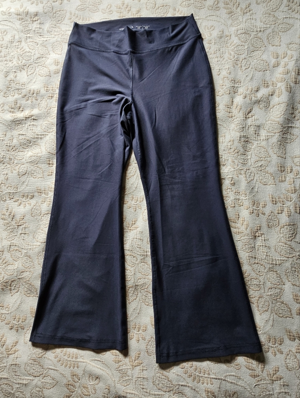 Old Navy Dark Blue Flared Yoga Pants Size XL
